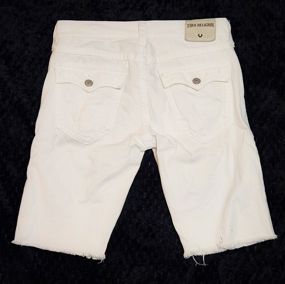 MENS TRUE RELIGION SHORTS !! SZ 34 - Picture 8 of 10